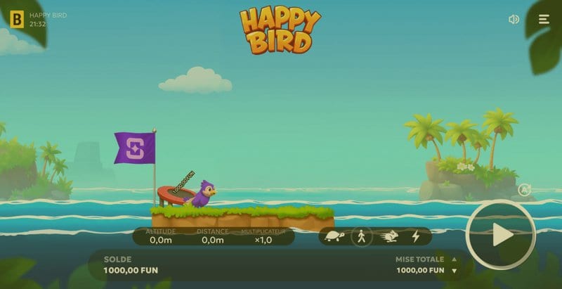 Happy Bird – Erste Schritte: Der Demo-Modus als Lernfeld bei Happy Bird