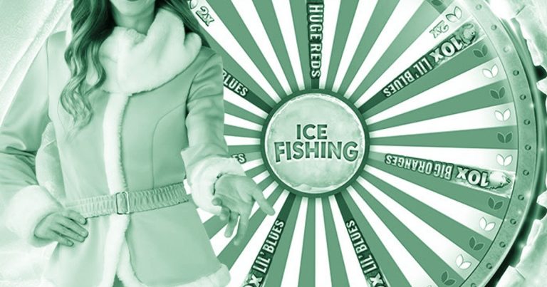 Ice Fishing Live von Evolution Gaming - Live Game Show mit arktischem Dekor