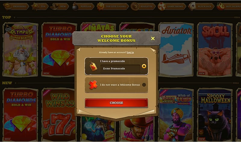 Wild-West-Design mit klarer Linie