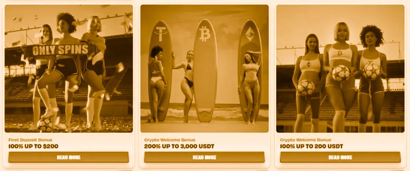 Only Spins Casino Spieleangebot