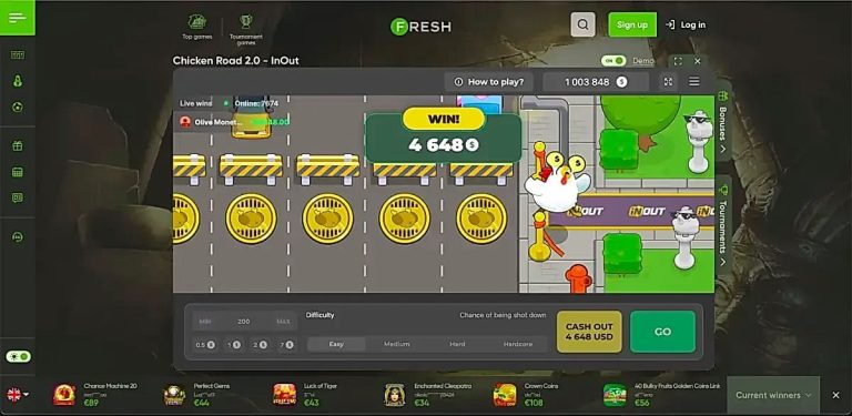 Chicken Road 2 auf LolaJack spielen